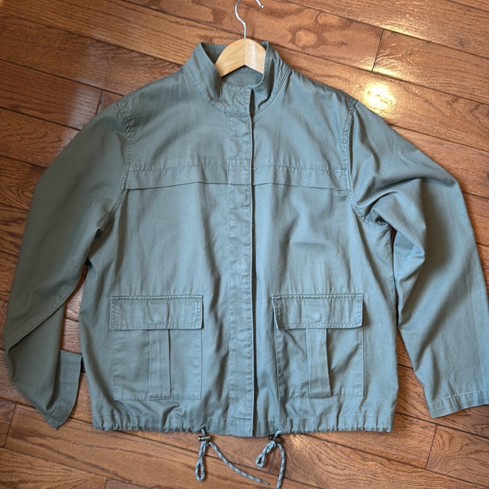 Universal Thread Utility Jacket In Sage Green - image 3